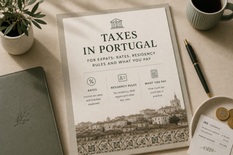 Taxes in Portugal for Expats (2026): Rates, Residency Rules & What You Pay