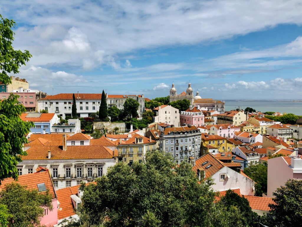 residential buildings in Lisbon