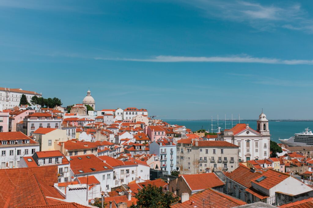 housing in Lisbon residential area