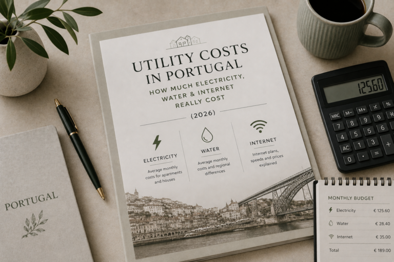 Utility Costs in Portugal: How Much Electricity, Water & Internet Really Cost (2026)